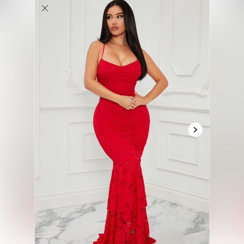 Elegant Lace Maxi Lux Dress